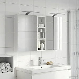 Σετ Ντουλαπιών Μπάνιου με ράφι 3 pcs 100 x 10,5 x 60,5 εκ - Pakobazaar