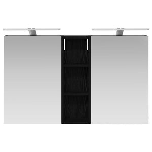 Σετ Ντουλαπιών Μπάνιου με ράφι 3 pcs 100 x 10,5 x 60,5 εκ - Pakobazaar