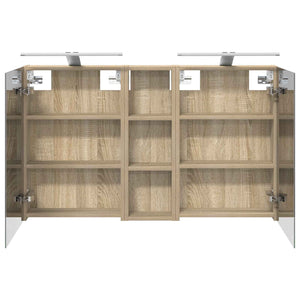 Σετ Ντουλαπιών Μπάνιου με ράφι 3 pcs 100 x 10,5 x 60,5 εκ - Pakobazaar