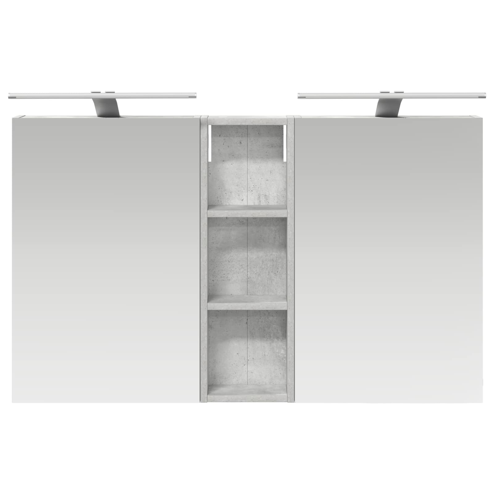 Σετ Ντουλαπιών Μπάνιου με ράφι 3 pcs 100 x 10,5 x 60,5 εκ - Pakobazaar