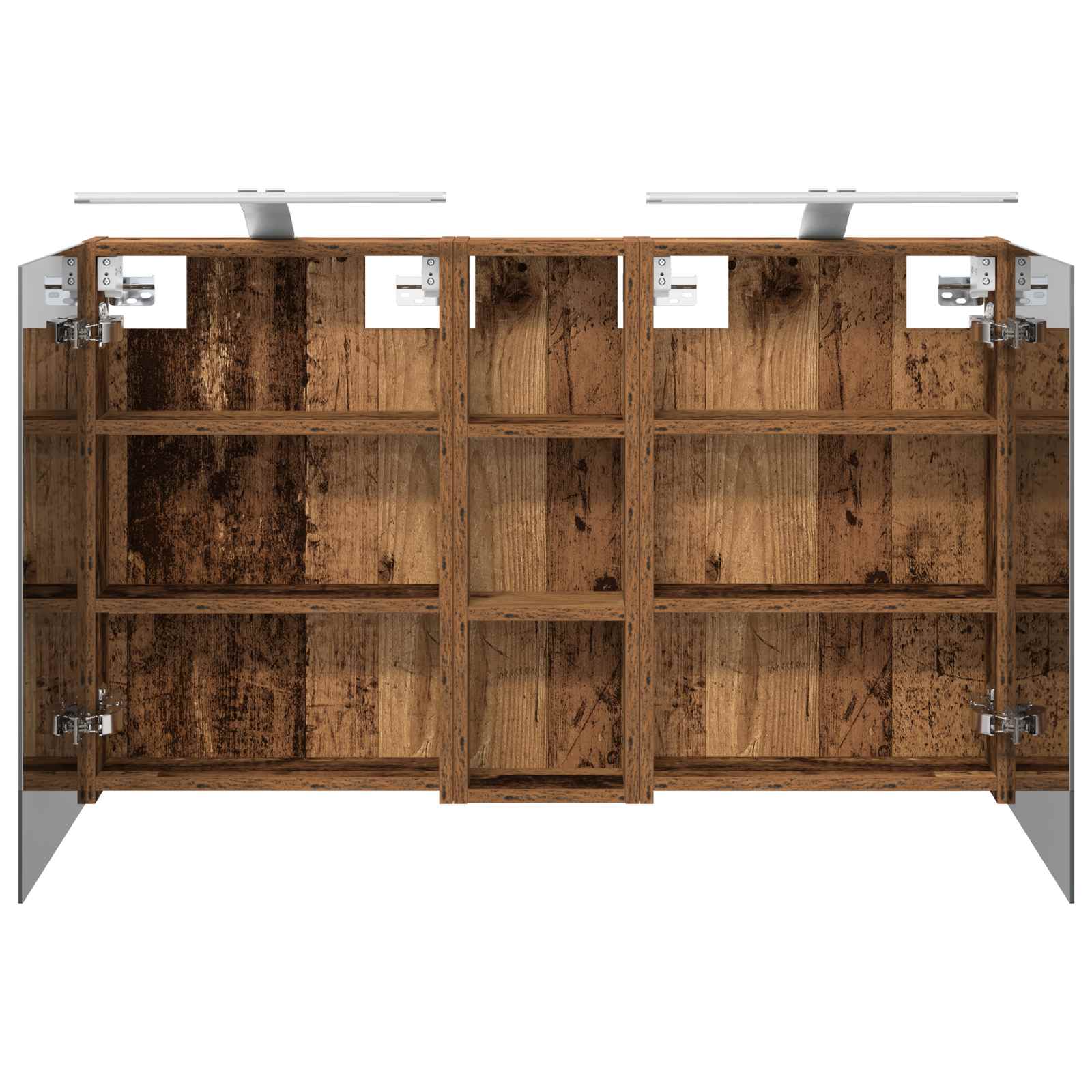 Σετ Ντουλαπιών Μπάνιου με ράφι 3 pcs 100 x 10,5 x 60,5 εκ - Pakobazaar