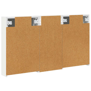Σετ Ντουλαπιών Μπάνιου με ράφι 3 pcs 110 x 10,5 x 60,5 εκ - Pakobazaar