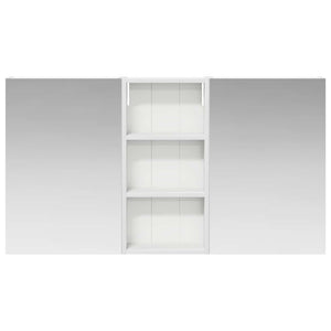 Σετ Ντουλαπιών Μπάνιου με ράφι 3 pcs 110 x 10,5 x 60,5 εκ - Pakobazaar
