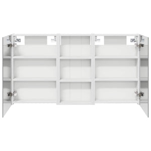 Σετ Ντουλαπιών Μπάνιου με ράφι 3 pcs 110 x 10,5 x 60,5 εκ - Pakobazaar