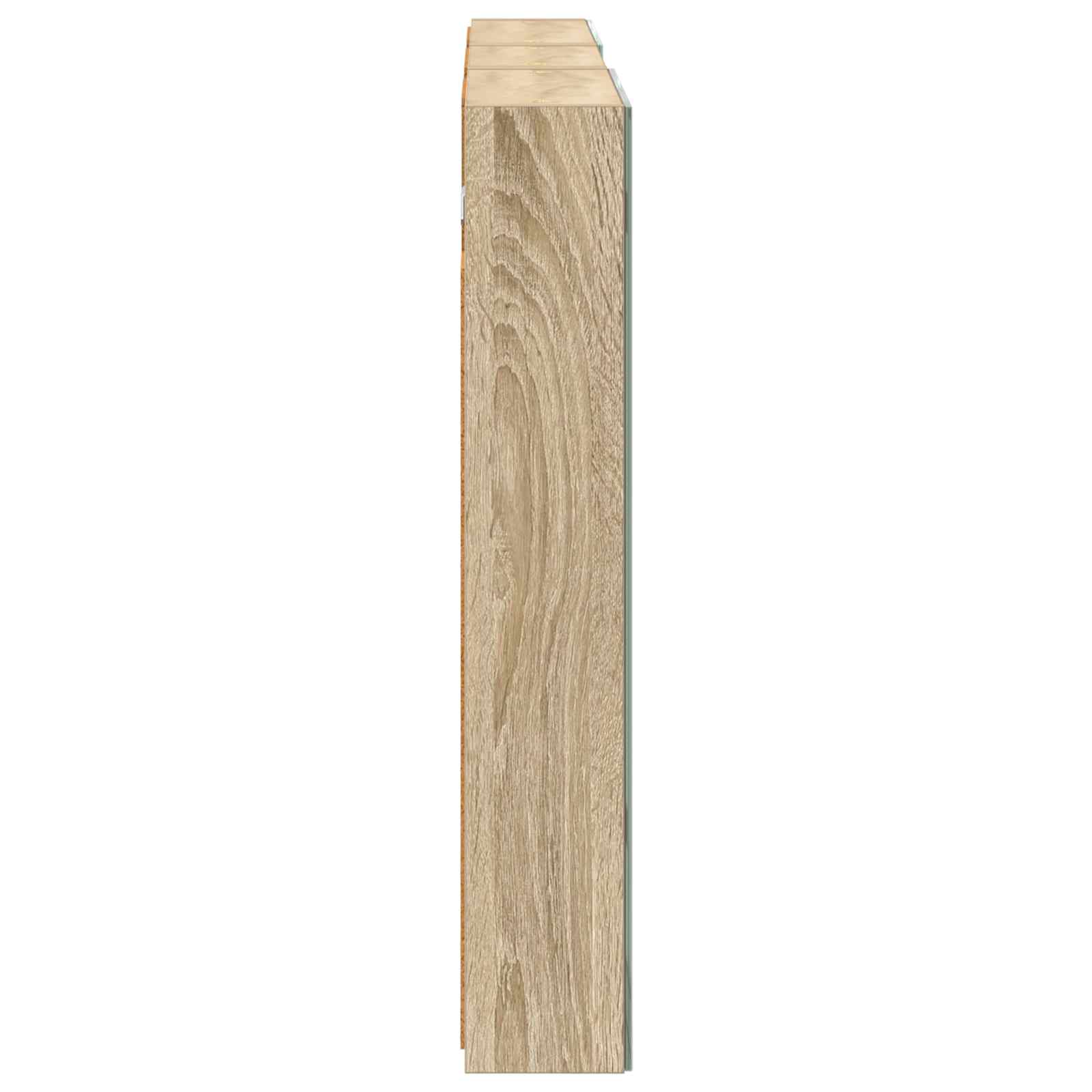 Σετ Ντουλαπιών Μπάνιου με ράφι 3 pcs 110 x 10,5 x 60,5 εκ - Pakobazaar
