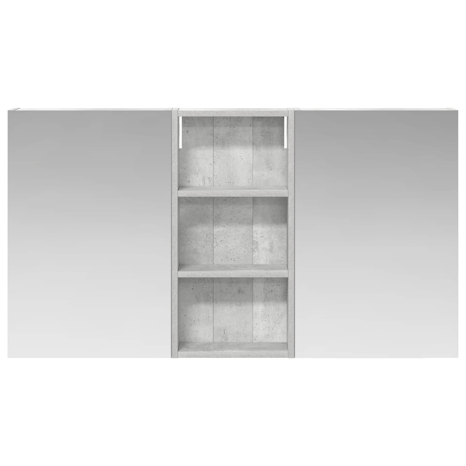 Σετ Ντουλαπιών Μπάνιου με ράφι 3 pcs 110 x 10,5 x 60,5 εκ - Pakobazaar