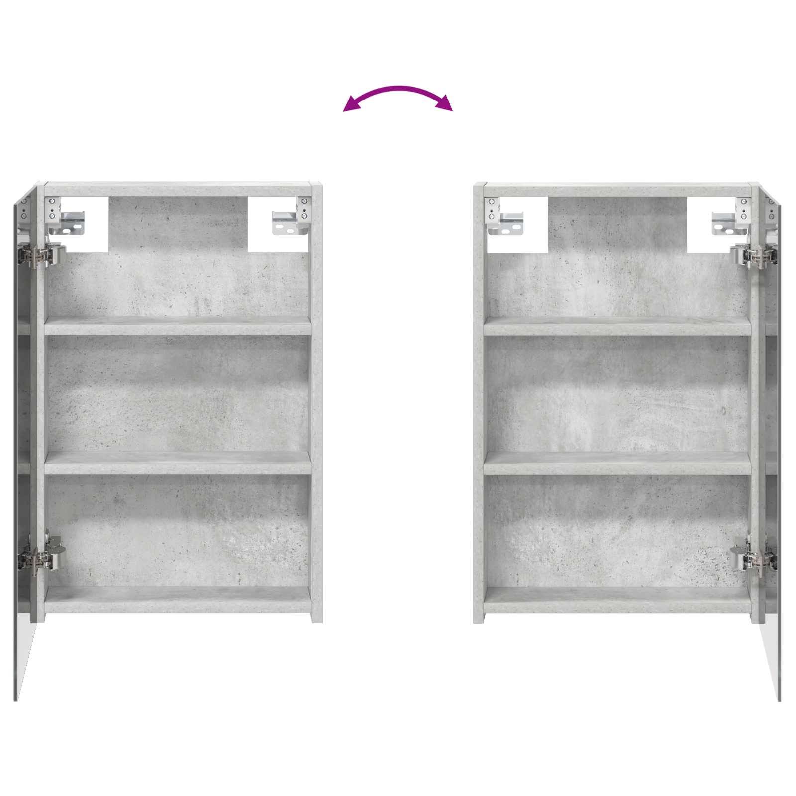 Σετ Ντουλαπιών Μπάνιου με ράφι 3 pcs 110 x 10,5 x 60,5 εκ - Pakobazaar