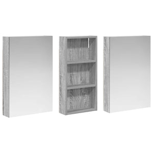 Σετ Ντουλαπιών Μπάνιου με ράφι 3 pcs 110 x 10,5 x 60,5 εκ - Pakobazaar