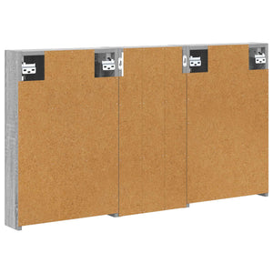 Σετ Ντουλαπιών Μπάνιου με ράφι 3 pcs 110 x 10,5 x 60,5 εκ - Pakobazaar