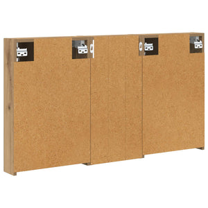 Σετ Ντουλαπιών Μπάνιου με ράφι 3 pcs 110 x 10,5 x 60,5 εκ - Pakobazaar