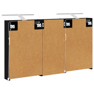 Σετ Ντουλαπιών Μπάνιου με ράφι 3 pcs 110 x 10,5 x 60,5 εκ - Pakobazaar