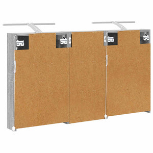 Σετ Ντουλαπιών Μπάνιου με ράφι 3 pcs 110 x 10,5 x 60,5 εκ - Pakobazaar