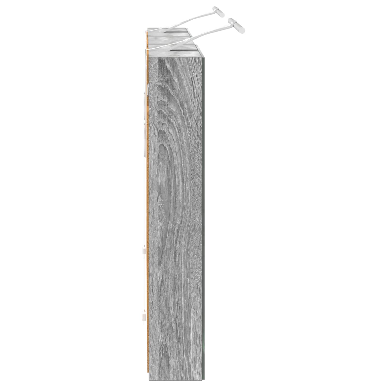 Σετ Ντουλαπιών Μπάνιου με ράφι 3 pcs 110 x 10,5 x 60,5 εκ - Pakobazaar