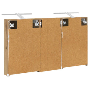 Σετ Ντουλαπιών Μπάνιου με ράφι 3 pcs 110 x 10,5 x 60,5 εκ - Pakobazaar