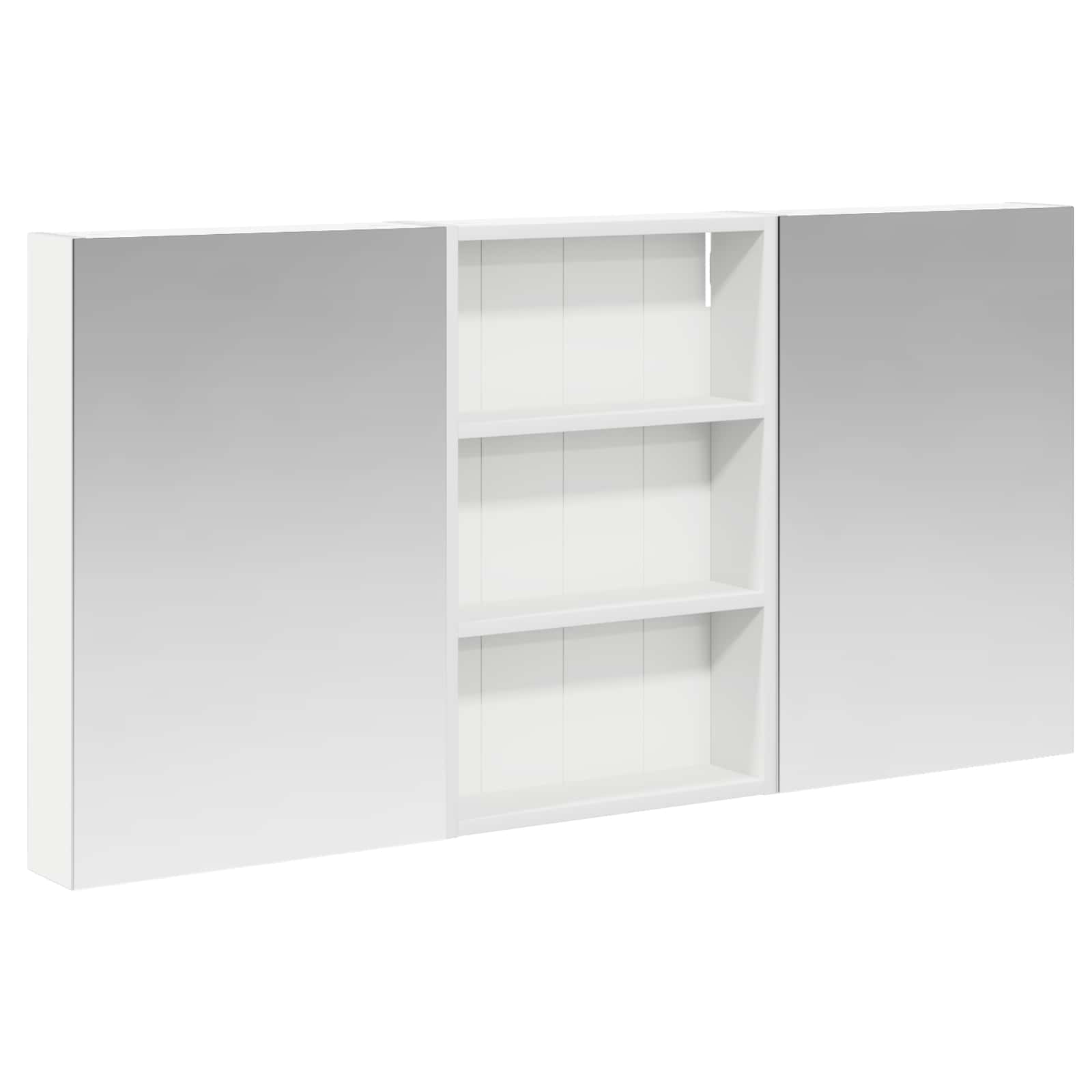 Σετ Ντουλαπιών Μπάνιου με ράφι 3 pcs 120 x 10,5 x 60,5 εκ - Pakobazaar