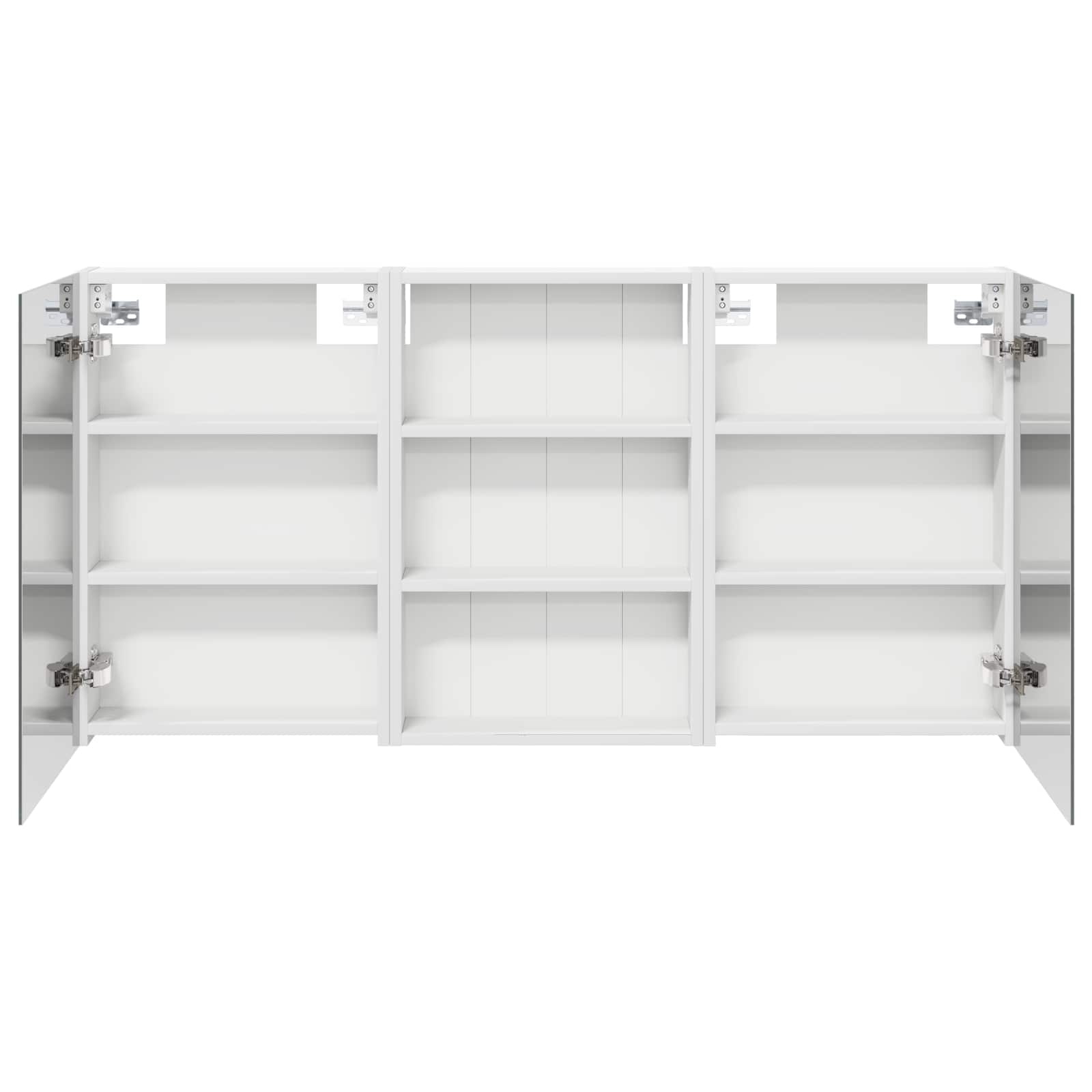 Σετ Ντουλαπιών Μπάνιου με ράφι 3 pcs 120 x 10,5 x 60,5 εκ - Pakobazaar