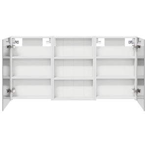 Σετ Ντουλαπιών Μπάνιου με ράφι 3 pcs 120 x 10,5 x 60,5 εκ - Pakobazaar