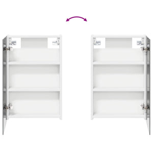 Σετ Ντουλαπιών Μπάνιου με ράφι 3 pcs 120 x 10,5 x 60,5 εκ - Pakobazaar