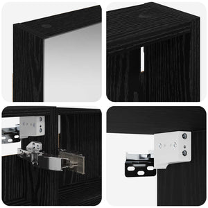 Σετ Ντουλαπιών Μπάνιου 3 τμχ. 120 x 10,5 x 60,5 εκ - Pakobazaar