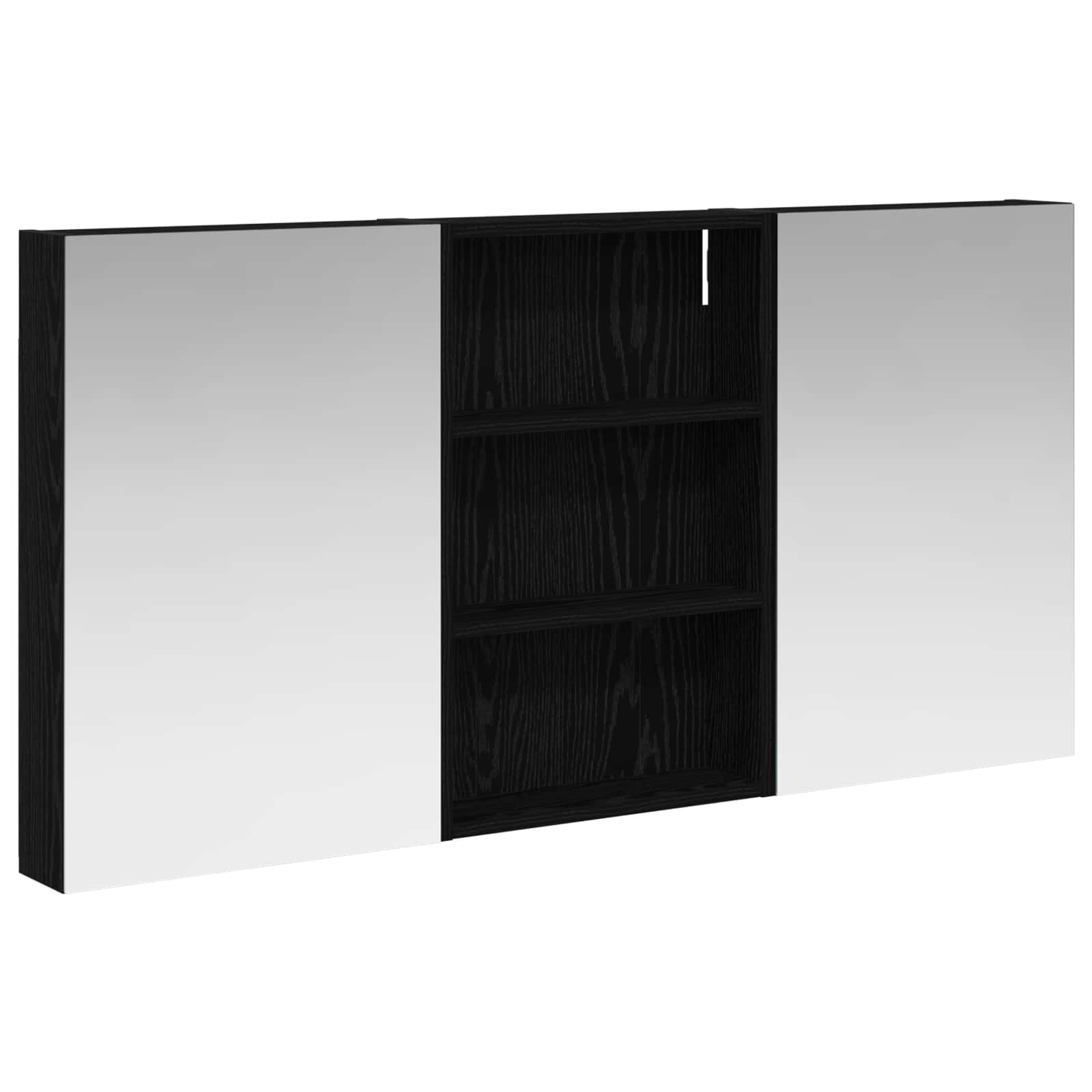 Σετ Ντουλαπιών Μπάνιου με ράφι 3 pcs 120 x 10,5 x 60,5 εκ - Pakobazaar