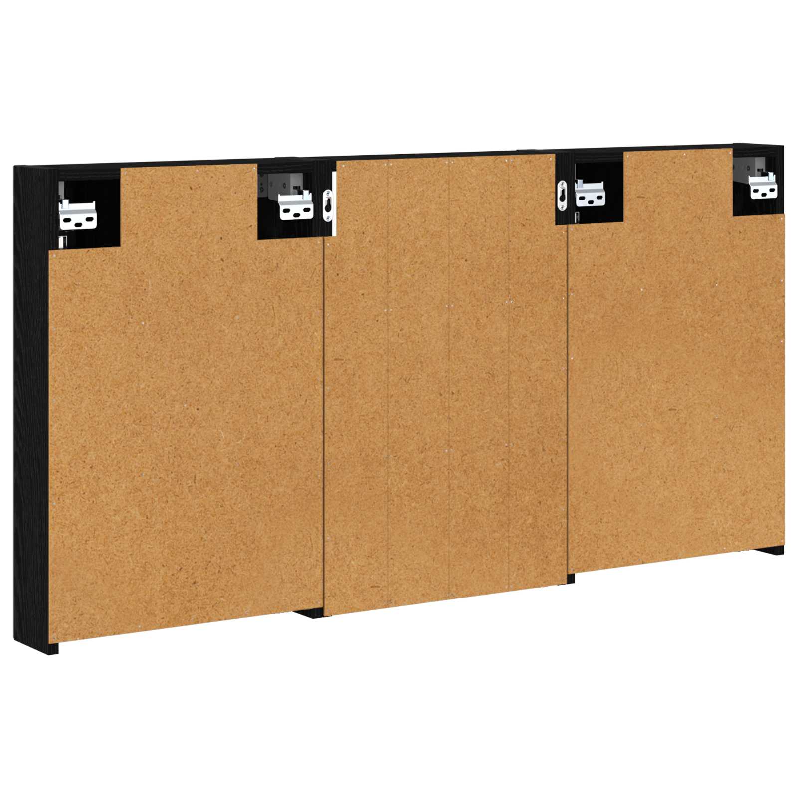 Σετ Ντουλαπιών Μπάνιου με ράφι 3 pcs 120 x 10,5 x 60,5 εκ - Pakobazaar