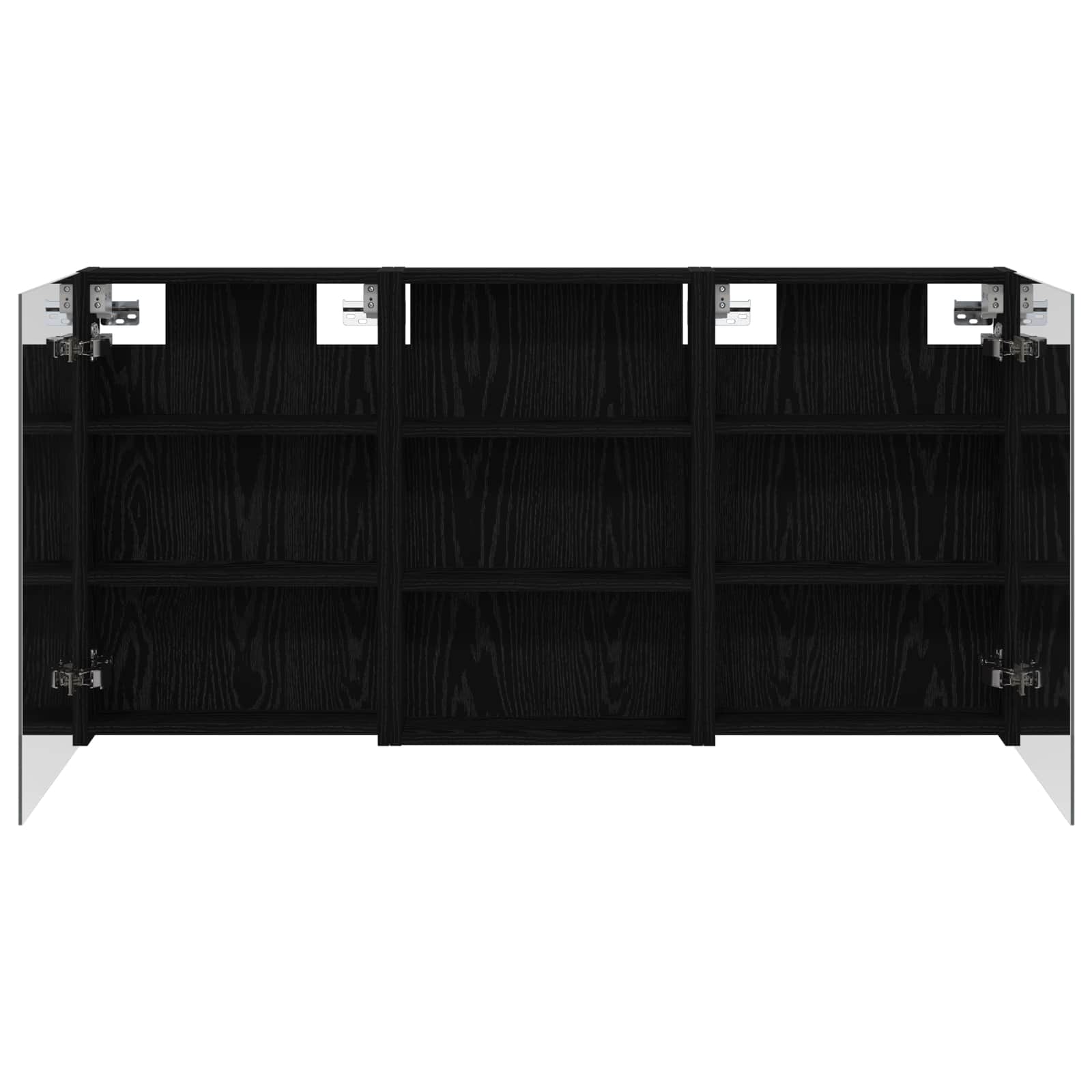 Σετ Ντουλαπιών Μπάνιου με ράφι 3 pcs 120 x 10,5 x 60,5 εκ - Pakobazaar