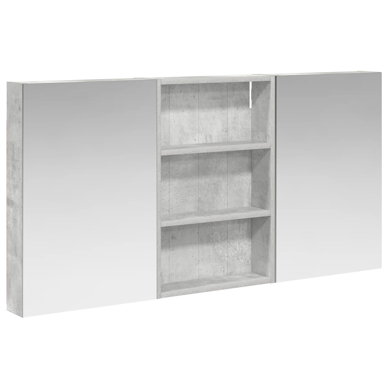 Σετ Ντουλαπιών Μπάνιου με ράφι 3 pcs 120 x 10,5 x 60,5 εκ - Pakobazaar