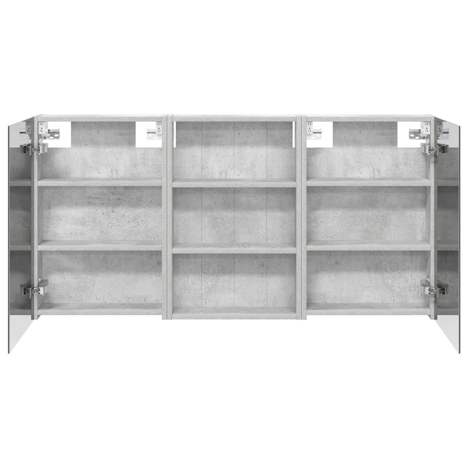 Σετ Ντουλαπιών Μπάνιου με ράφι 3 pcs 120 x 10,5 x 60,5 εκ - Pakobazaar
