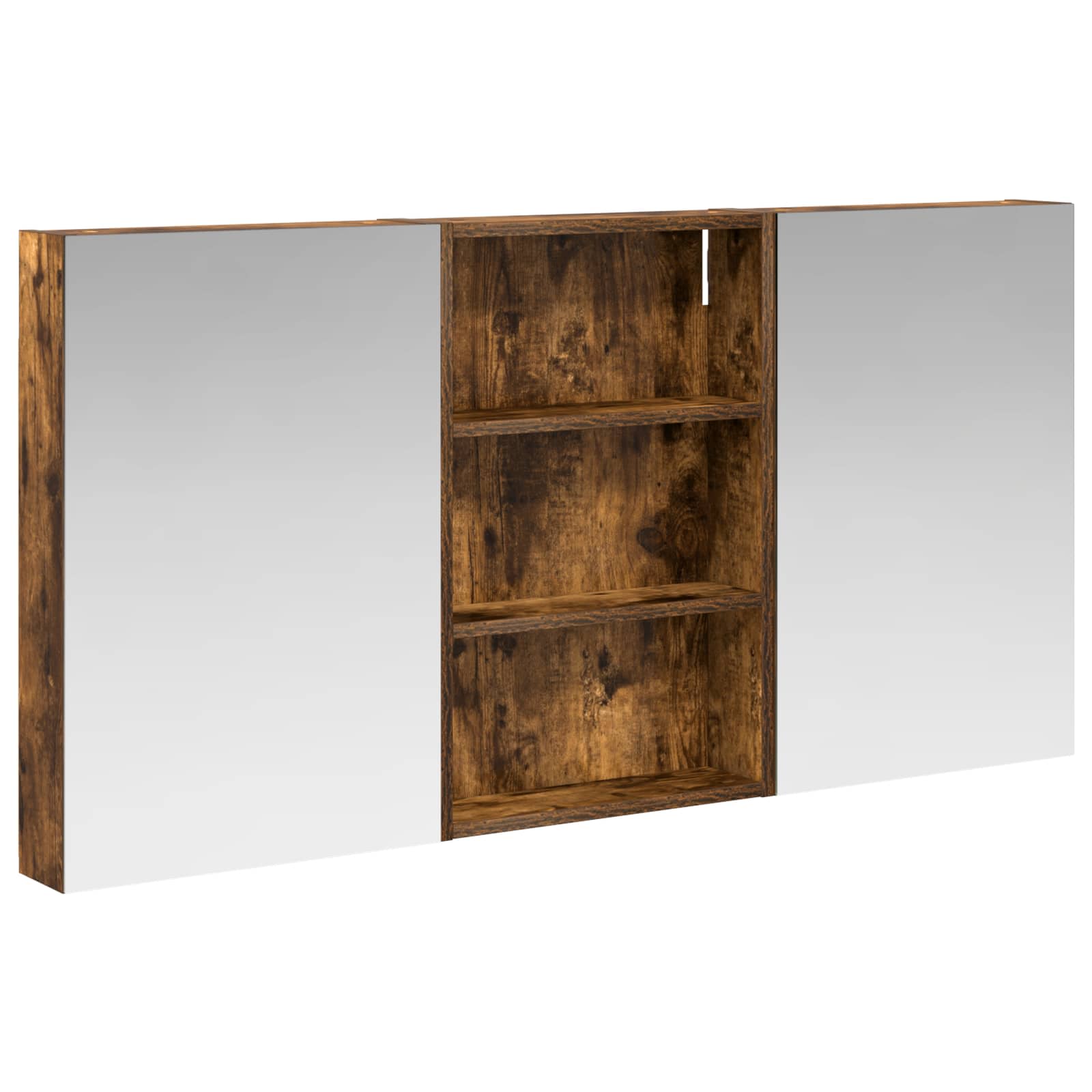 Σετ Ντουλαπιών Μπάνιου με ράφι 3 pcs 120 x 10,5 x 60,5 εκ - Pakobazaar
