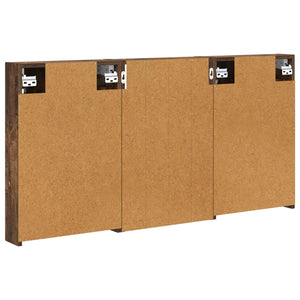 Σετ Ντουλαπιών Μπάνιου με ράφι 3 pcs 120 x 10,5 x 60,5 εκ - Pakobazaar