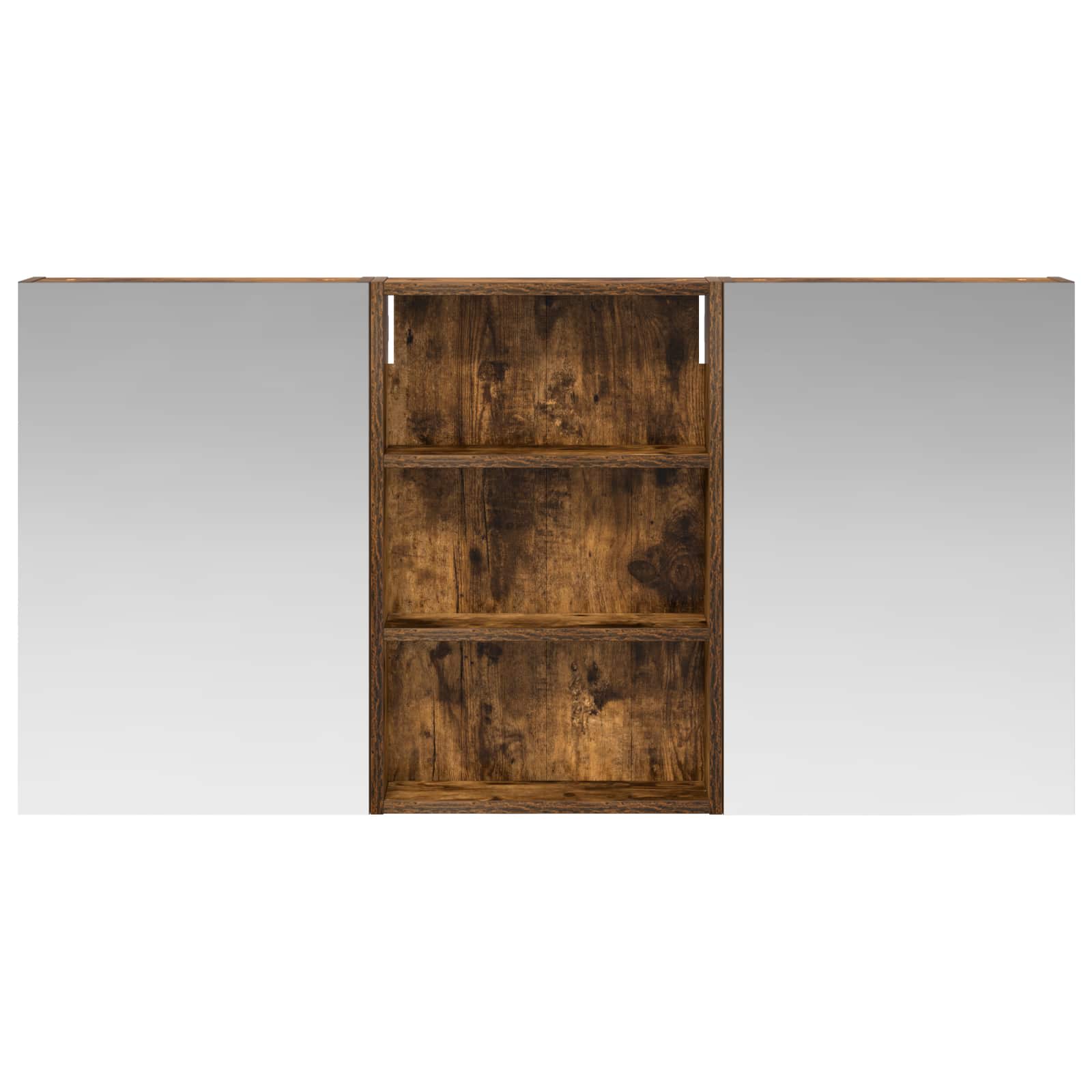 Σετ Ντουλαπιών Μπάνιου με ράφι 3 pcs 120 x 10,5 x 60,5 εκ - Pakobazaar
