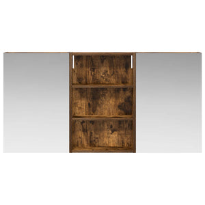Σετ Ντουλαπιών Μπάνιου με ράφι 3 pcs 120 x 10,5 x 60,5 εκ - Pakobazaar