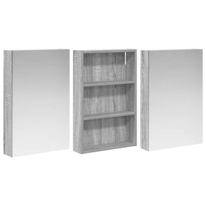 Σετ Ντουλαπιών Μπάνιου 3 τμχ. 120 x 10,5 x 60,5 εκ - Pakobazaar