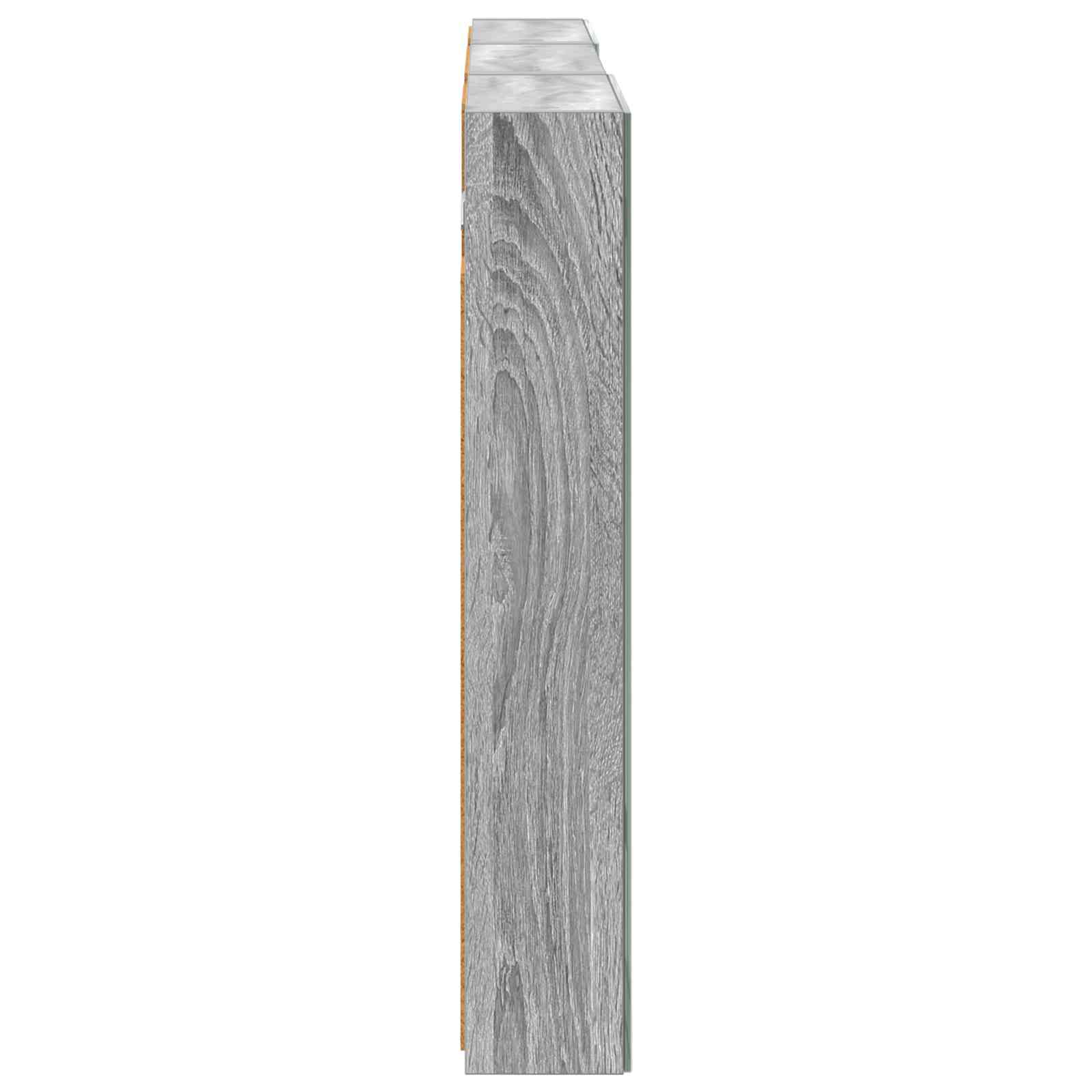 Σετ Ντουλαπιών Μπάνιου με ράφι 3 pcs 120 x 10,5 x 60,5 εκ - Pakobazaar