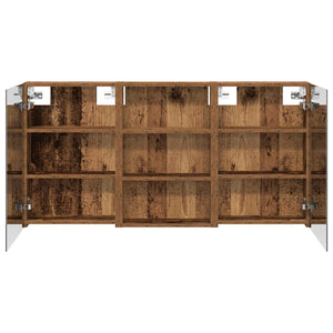 Σετ Ντουλαπιών Μπάνιου 3 τμχ. 120 x 10,5 x 60,5 εκ - Pakobazaar