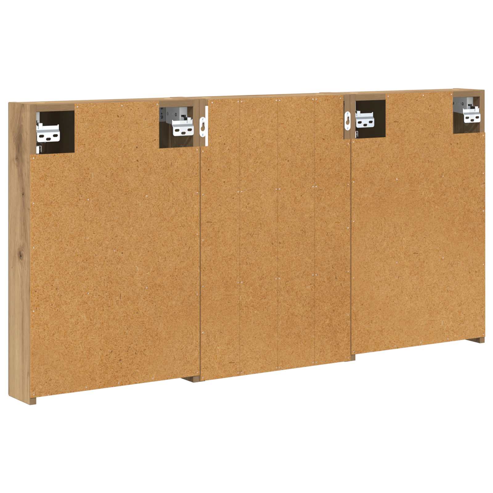 Σετ Ντουλαπιών Μπάνιου με ράφι 3 pcs 120 x 10,5 x 60,5 εκ - Pakobazaar