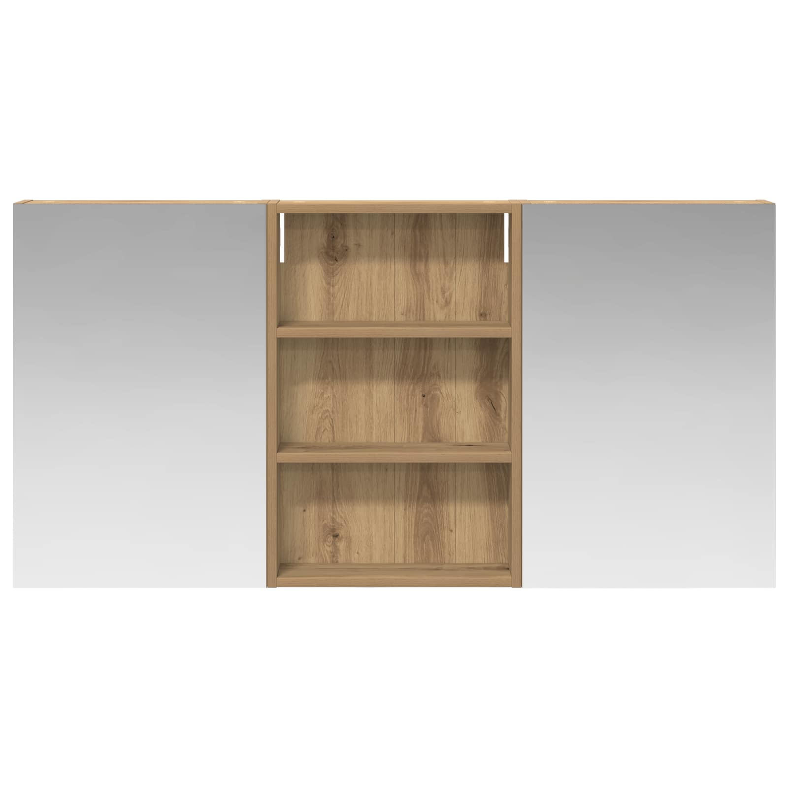 Σετ Ντουλαπιών Μπάνιου με ράφι 3 pcs 120 x 10,5 x 60,5 εκ - Pakobazaar