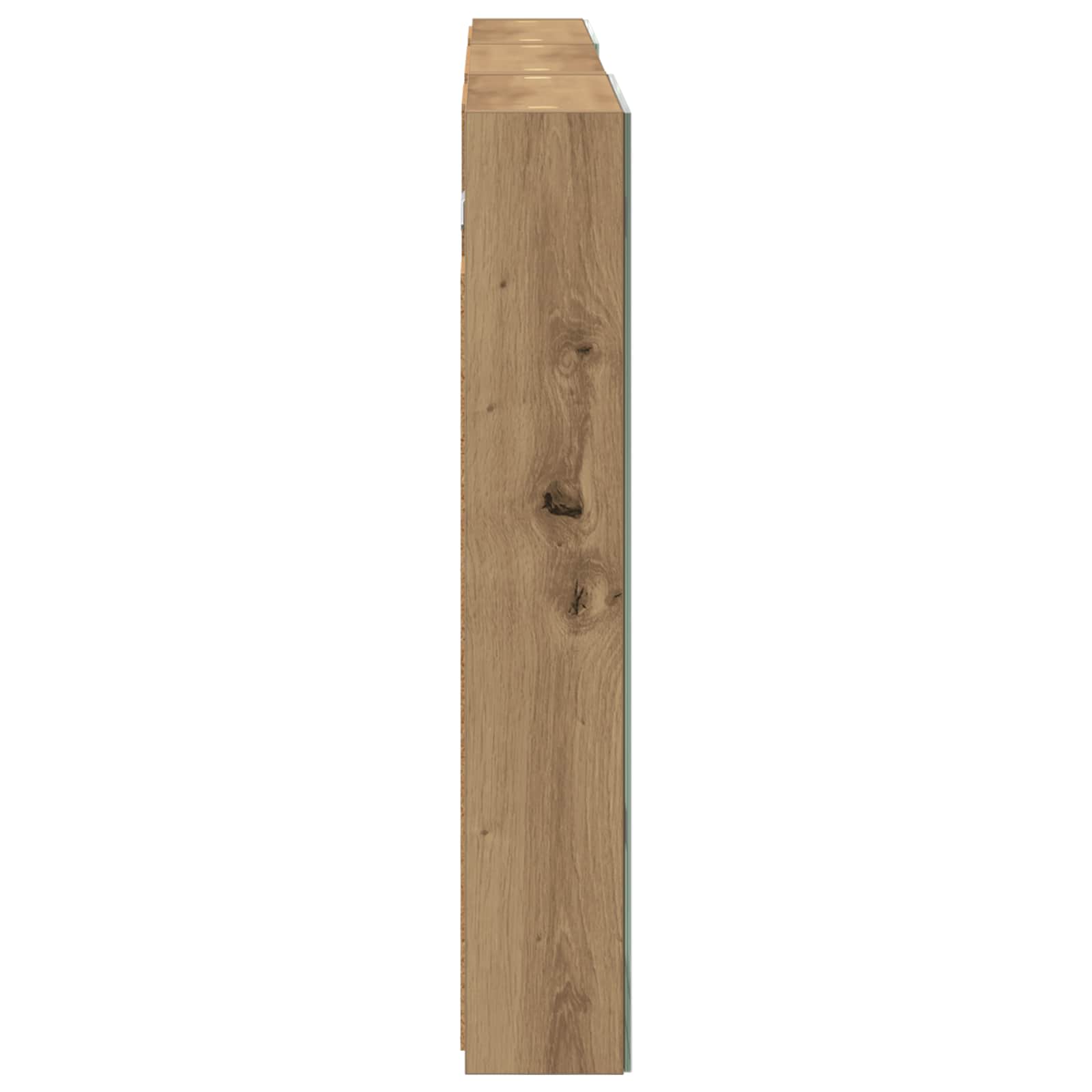 Σετ Ντουλαπιών Μπάνιου με ράφι 3 pcs 120 x 10,5 x 60,5 εκ - Pakobazaar