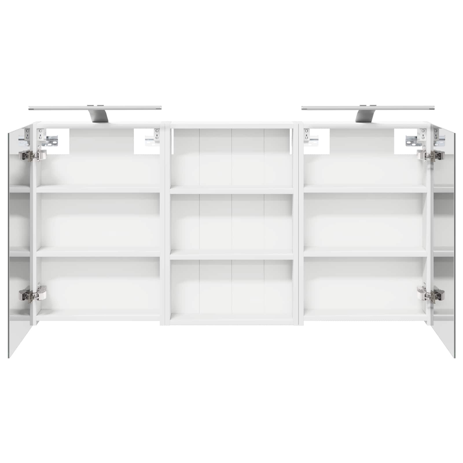 Σετ Ντουλαπιών Μπάνιου με ράφι 3 pcs 120 x 10,5 x 60,5 εκ - Pakobazaar