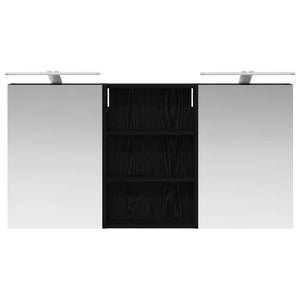 Σετ Ντουλαπιών Μπάνιου με ράφι 3 pcs 120 x 10,5 x 60,5 εκ - Pakobazaar