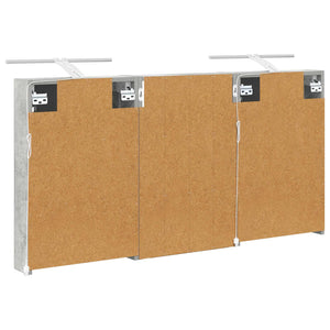 Σετ Ντουλαπιών Μπάνιου με ράφι 3 pcs 120 x 10,5 x 60,5 εκ - Pakobazaar