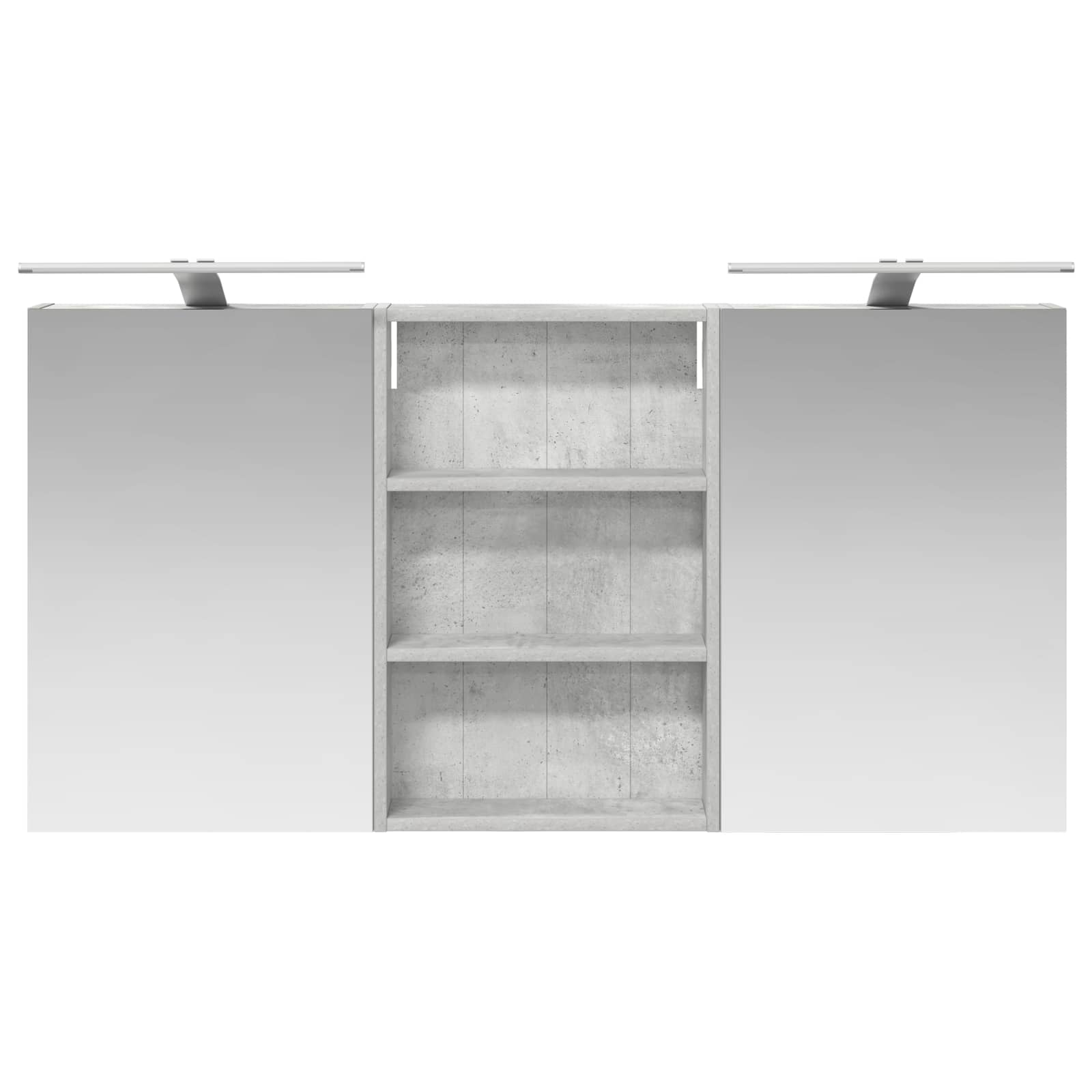 Σετ Ντουλαπιών Μπάνιου με ράφι 3 pcs 120 x 10,5 x 60,5 εκ - Pakobazaar