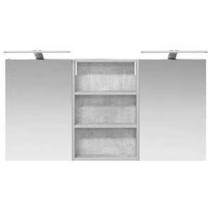 Σετ Ντουλαπιών Μπάνιου με ράφι 3 pcs 120 x 10,5 x 60,5 εκ - Pakobazaar