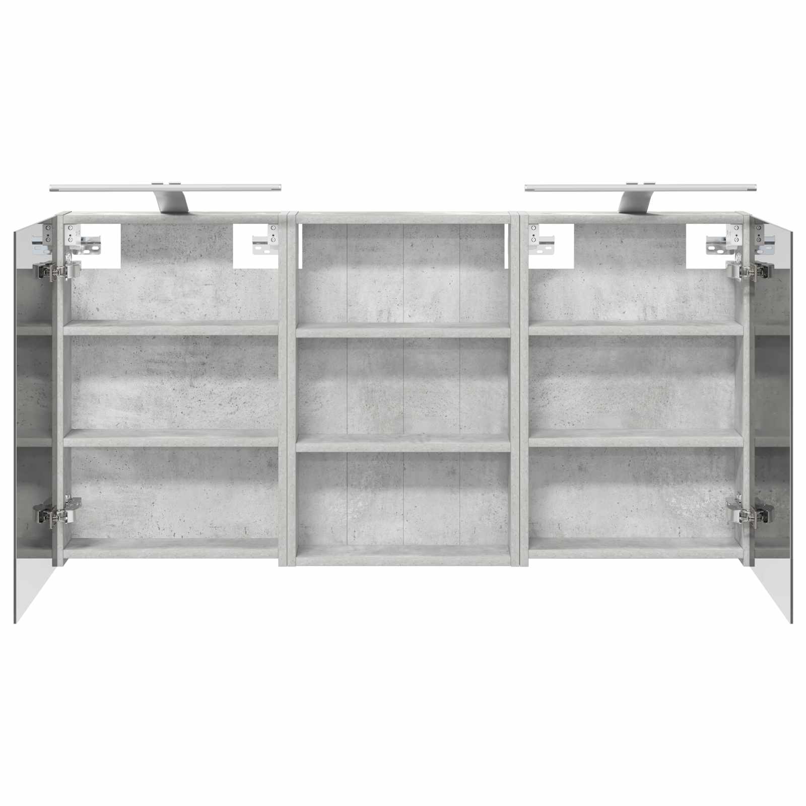 Σετ Ντουλαπιών Μπάνιου με ράφι 3 pcs 120 x 10,5 x 60,5 εκ - Pakobazaar