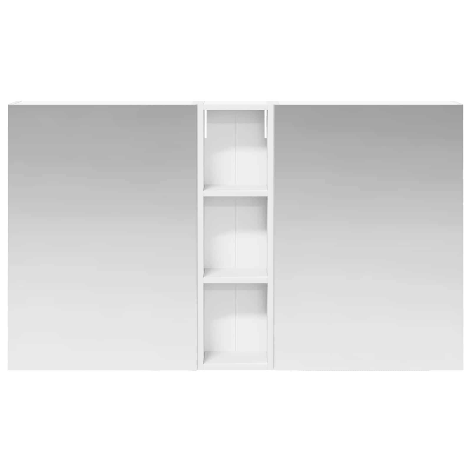 Σετ Ντουλαπιών Μπάνιου με ράφι 3 pcs 120 x 14,5 x 70 εκ - Pakobazaar