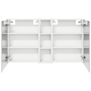 Σετ Ντουλαπιών Μπάνιου με ράφι 3 pcs 120 x 14,5 x 70 εκ - Pakobazaar