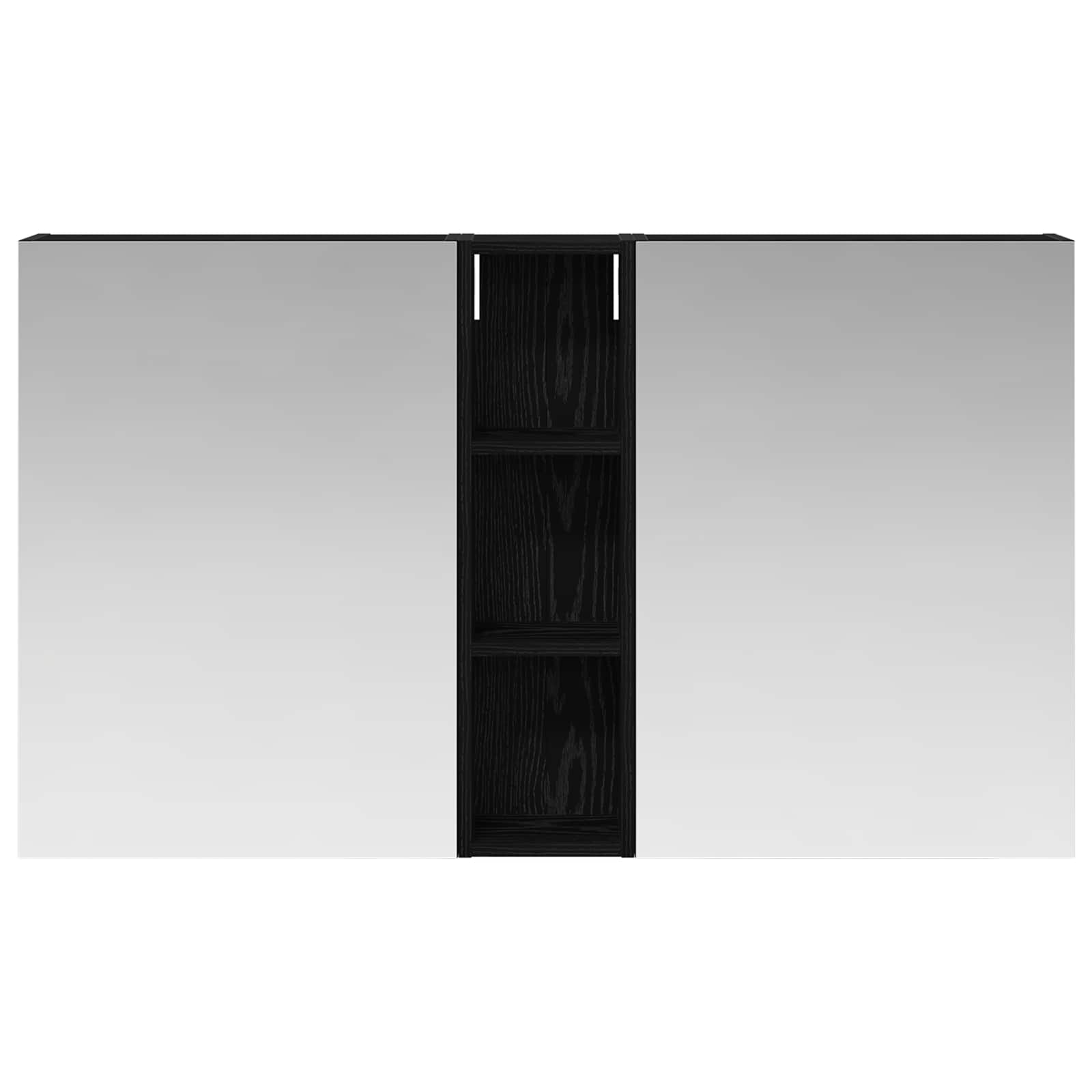 Σετ Ντουλαπιών Μπάνιου με ράφι 3 pcs 120 x 14,5 x 70 εκ - Pakobazaar