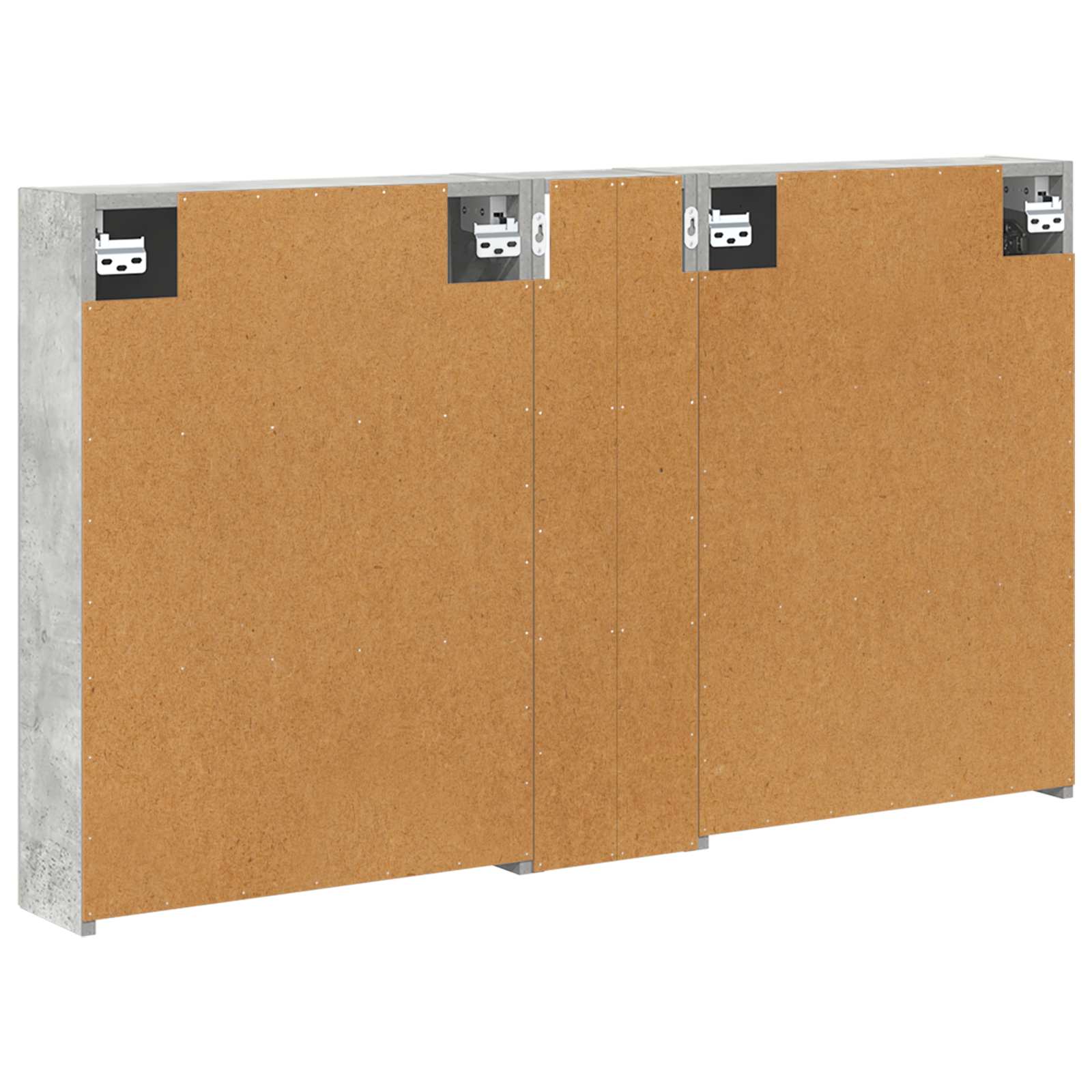 Σετ Ντουλαπιών Μπάνιου με ράφι 3 pcs 120 x 14,5 x 70 εκ - Pakobazaar