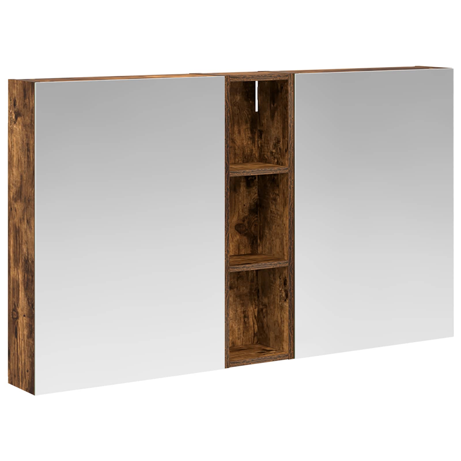Σετ Ντουλαπιών Μπάνιου με ράφι 3 pcs 120 x 14,5 x 70 εκ - Pakobazaar