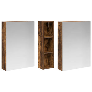 Σετ Ντουλαπιών Μπάνιου 3 τμχ. 120 x 14,5 x 70 εκ - Pakobazaar
